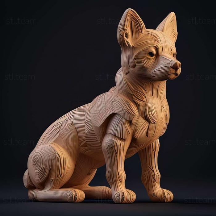 3D model Karakachan dog (STL)
